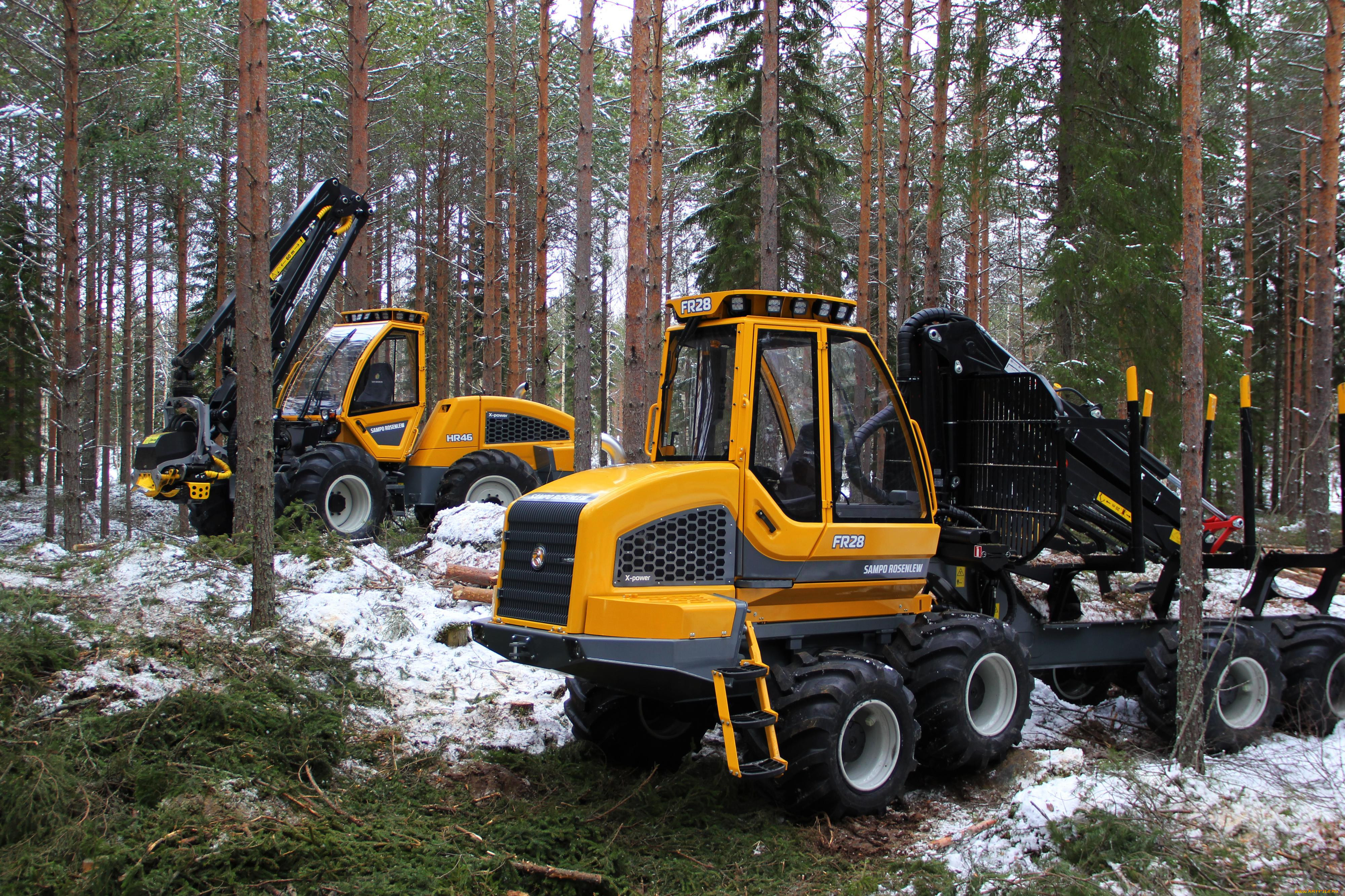 Sampo Rosenlew лесозаготовительные машины
